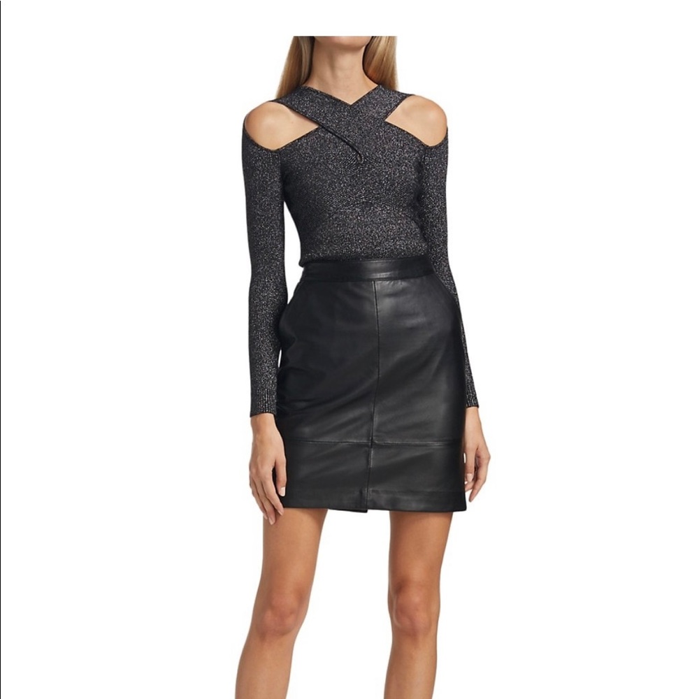 Sparkly cut out top! Brand new!!